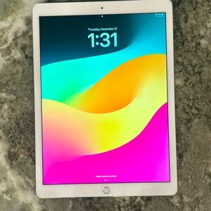 iPad pro 12.9 inch second generation 64 GB silver ￼